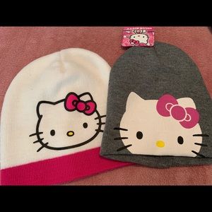Hello kitty beanie hats fits adults